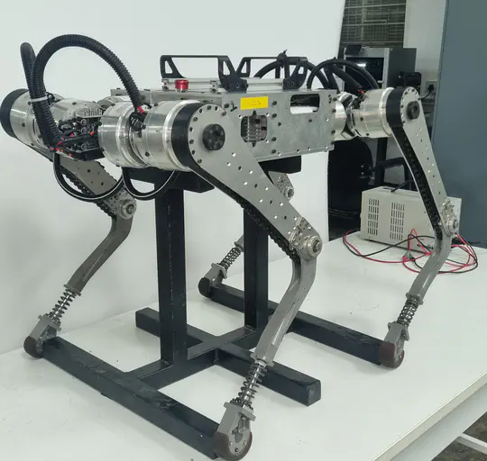 Battery Systems for Quadruped Robot