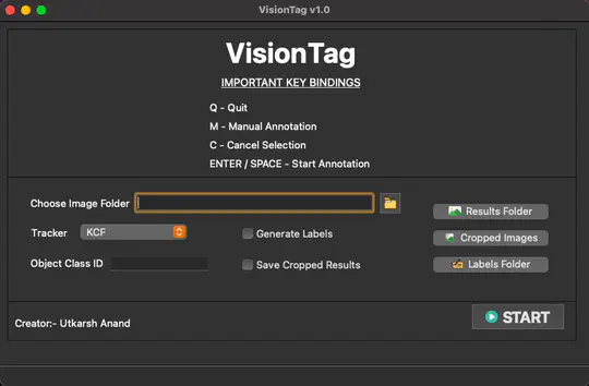 VisionTag - AutoAnnotation Software